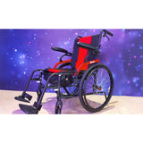 14lb Magnesium Ultra Lightweight Wheelchair 20 inch seat with Flip Back Arms,Lightweight Wheelchair Foldable,wheelchairs for Adults with Travel Bag