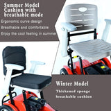 33lb 30miles,Mobility Scooter for Adults,Magnesium Ultra Lightweight Folding Power Mobility Scooter for Senior,All Terrain Motorized Scooter,240lbs Capacity,Airline Approved,Two Battery