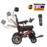 Two battery Electric wheelchair AW124X