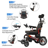 Two battery Electric wheelchair AW124X