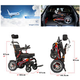 Two battery Electric wheelchair AW124X